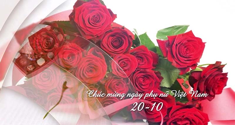 Chúc mừng ngày phụ nữ Việt Nam 20 - 10