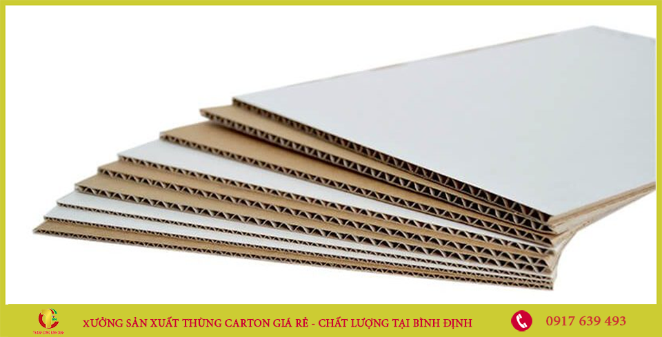 Giấy carton 3 lớp sóng A, B, C, E