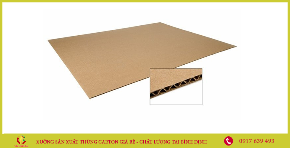 Đặc điểm của giấy carton 3 lớp sóng A, B, C, E