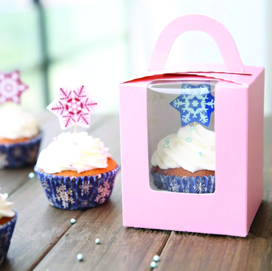 Tổng hợp những mẫu hộp cupcake đơn đẹp, bắt mắt