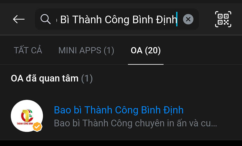 Đặt hàng tại Zalo