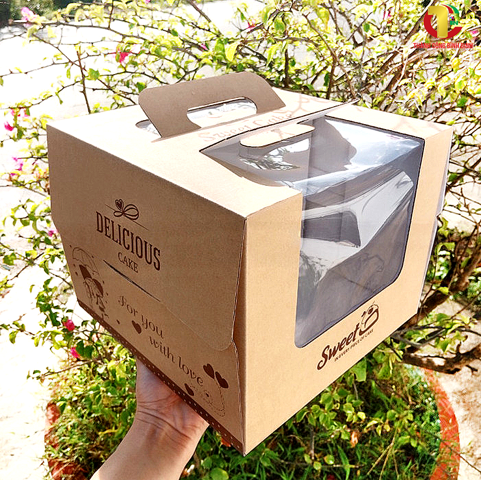 Các chất liệu giấy in hộp đựng bánh ngọt thường thấy