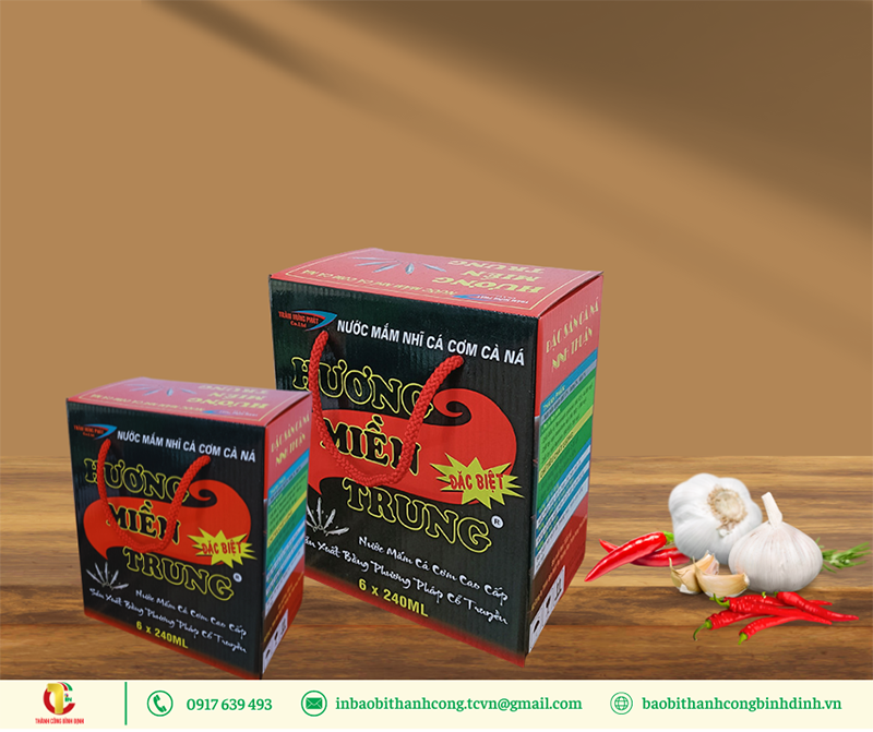 Tầm quan trọng của việc in hộp đựng nước mắm