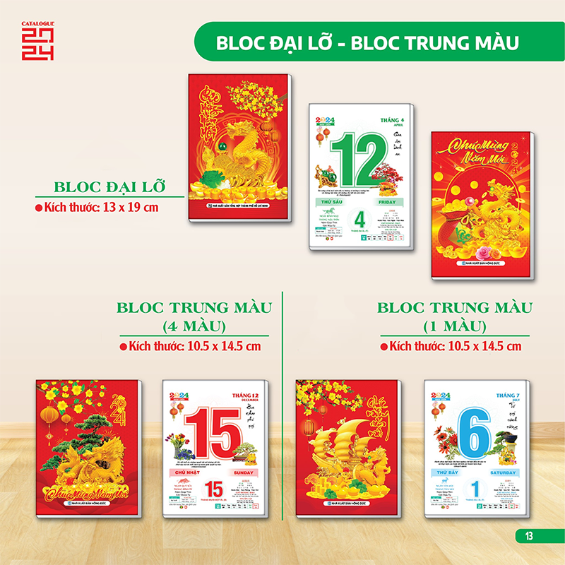 Top 12+ Mẫu lịch Tết treo tường ý tưởng, siêu đẹp 2024